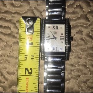 ESQ BY MOVADO PEARL FACED WATCH